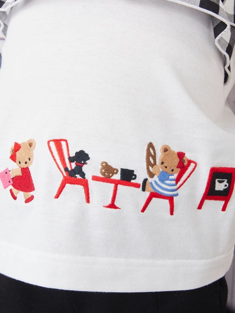 familiar Tシャツ チェック90㎝　今期