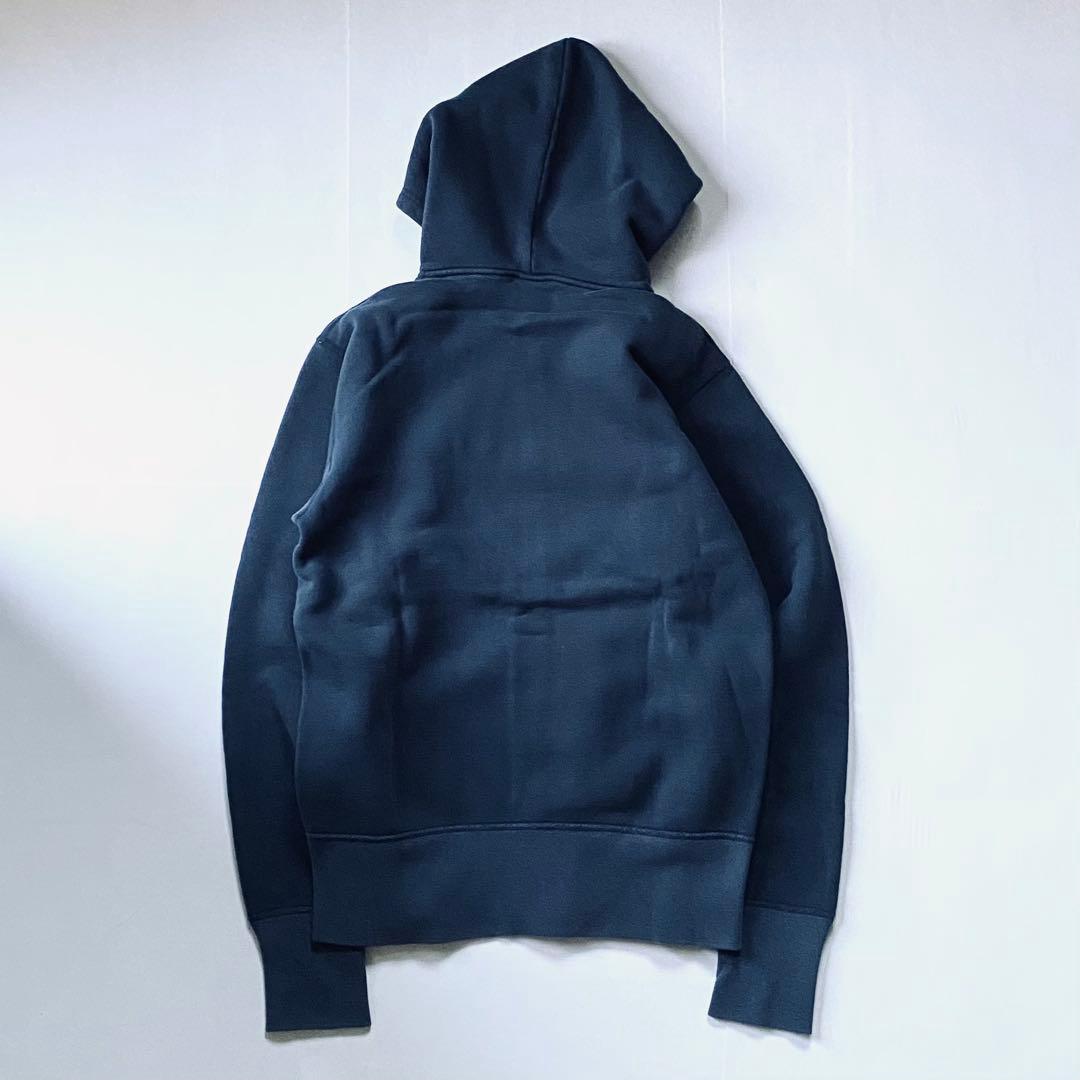 【新品】BARNS バーンズ 日本製 union made ジップフードパーカー