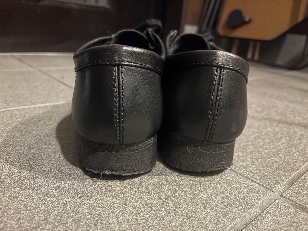 Clarks ブラック wallabee