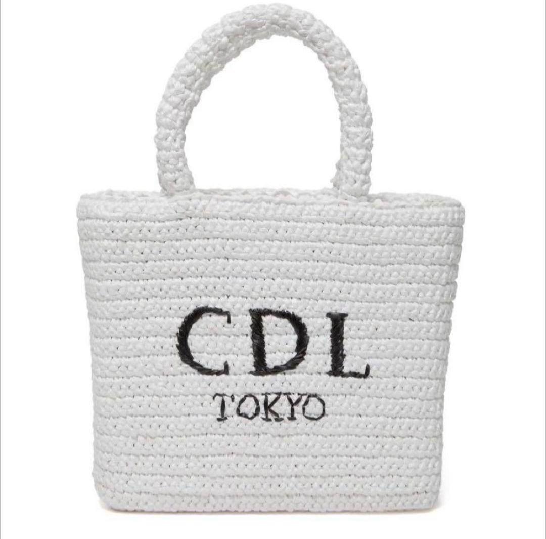 CDL TOKYO Hand Stitched Mini Basket ホワイト