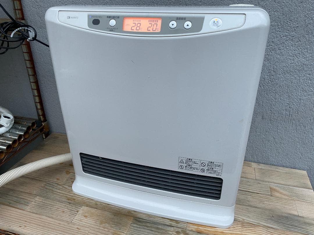 ★状態〇 温水ルームヒーター ノーリツ RH-3503RN-BL ファンヒーター