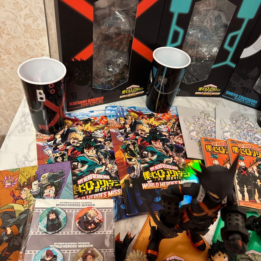 ヒロアカ　WORLD heroes mission グッズまとめ売り