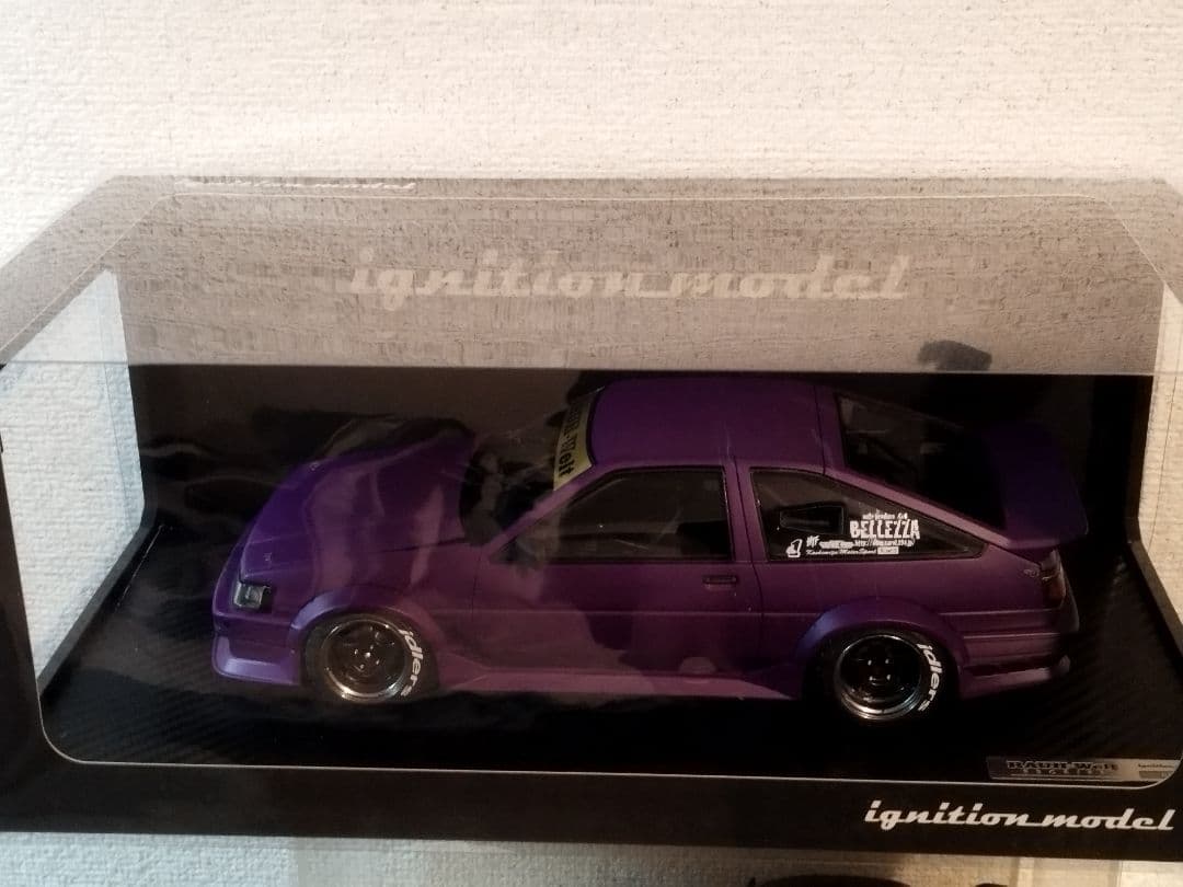 1/18 IG AE86 パープル RWBウィング