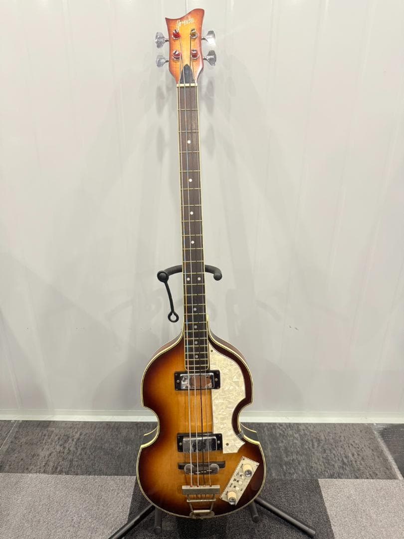 Greco グレコ バイオリンベース 1977年製 ヴィンテージ ハードケース付