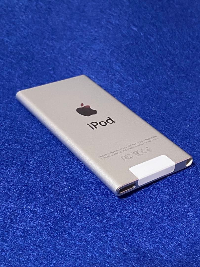 新品バッテリー Apple iPod nano 第7世代 シルバー すごく綺麗