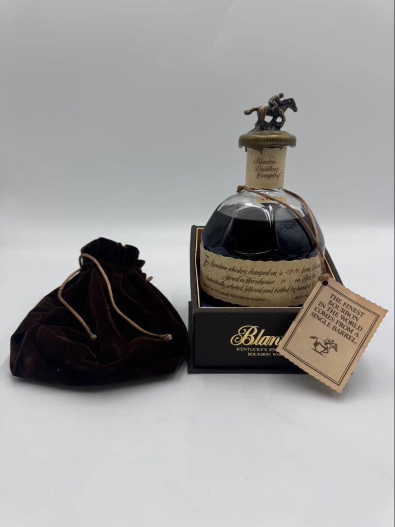 【未開封】ブラントン　Blanton バーボンウイスキー 1991年製