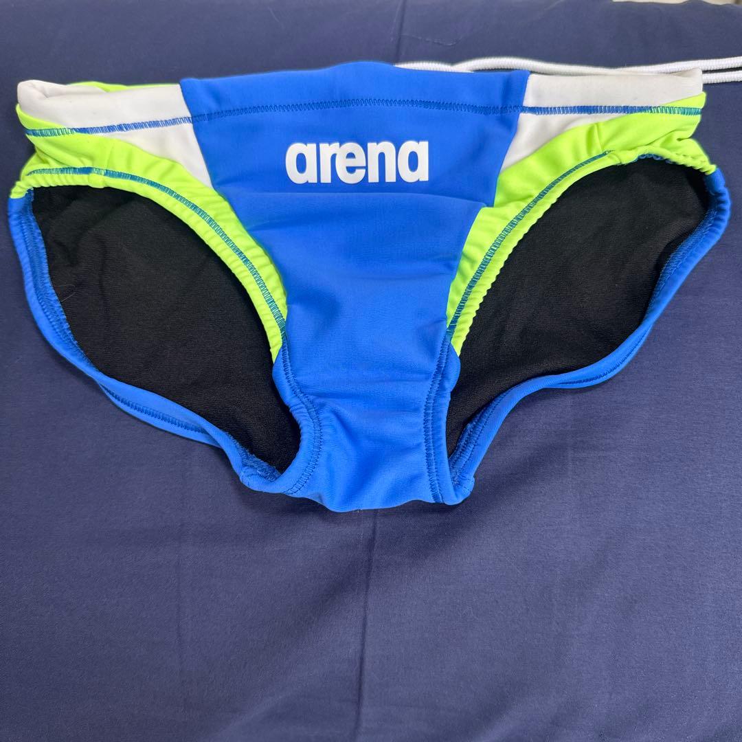 廃盤新品　arena 競泳水着 M 青/緑