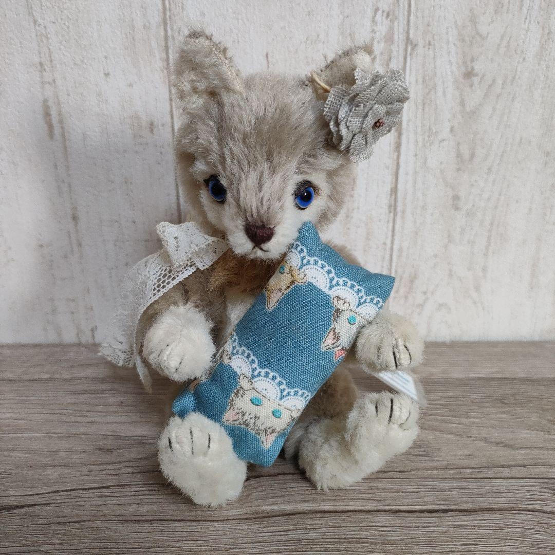 テディベア 作家 森脇 由美子 Mori's Bear　チビオオカミ