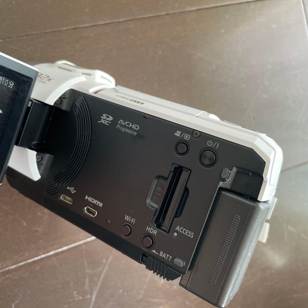 Panasonic HC-WXF1 4Kビデオカメラ　ホワイト