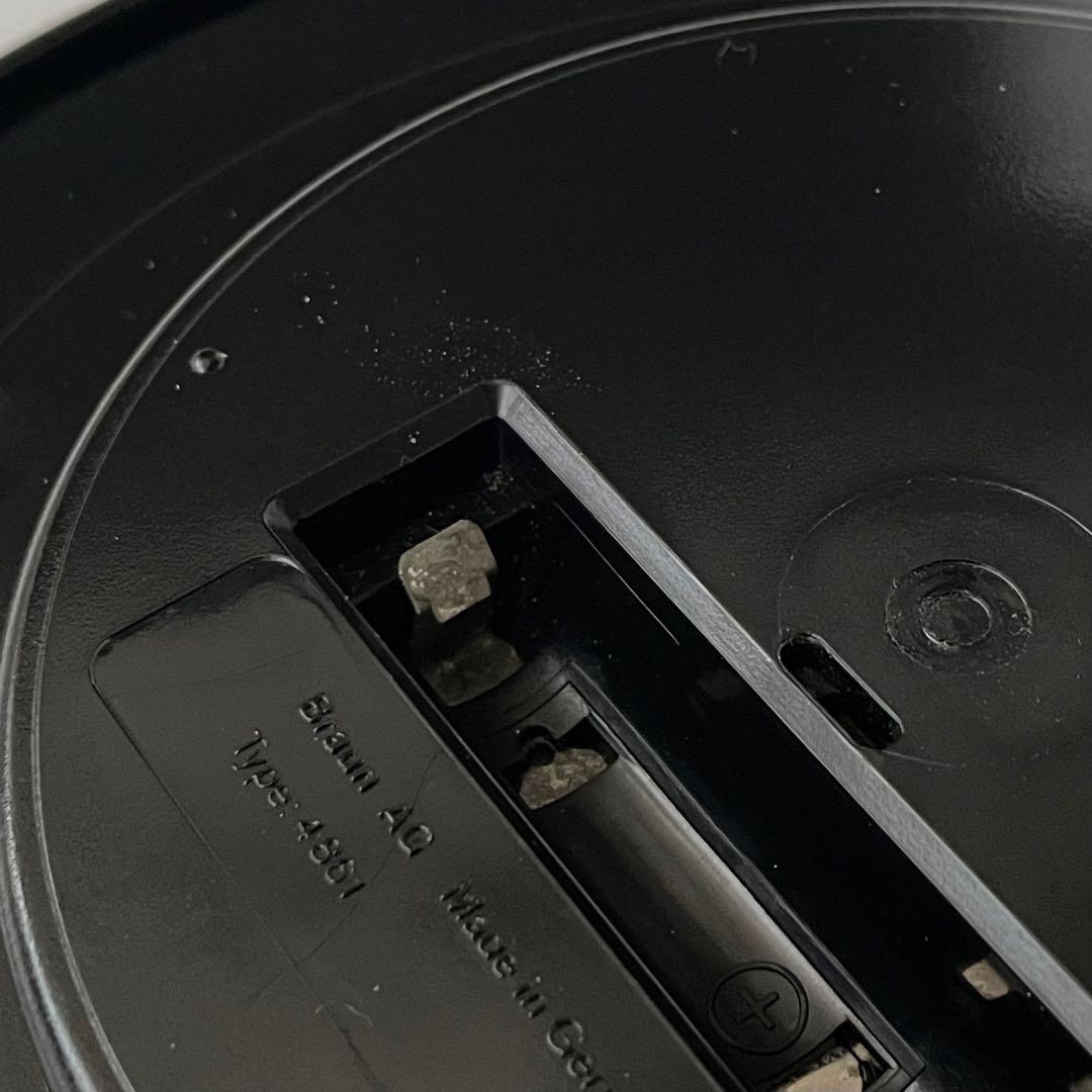 BRAUN Wall Clock Type 4861 ブラウン 壁時計 ブラック