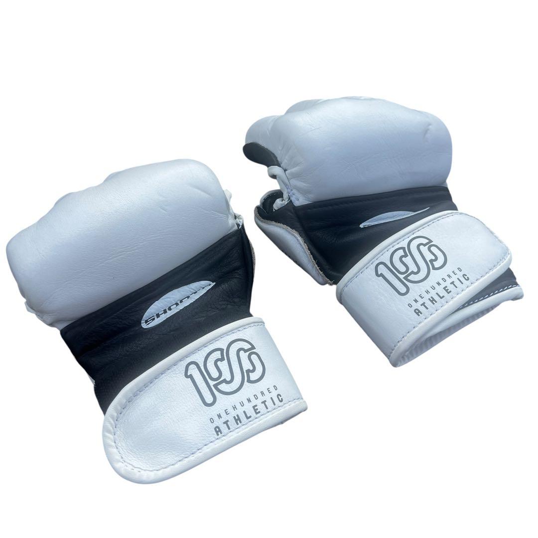 Mサイズ　ISAMI×100Athletic 修斗オープンフィンガーグローブ