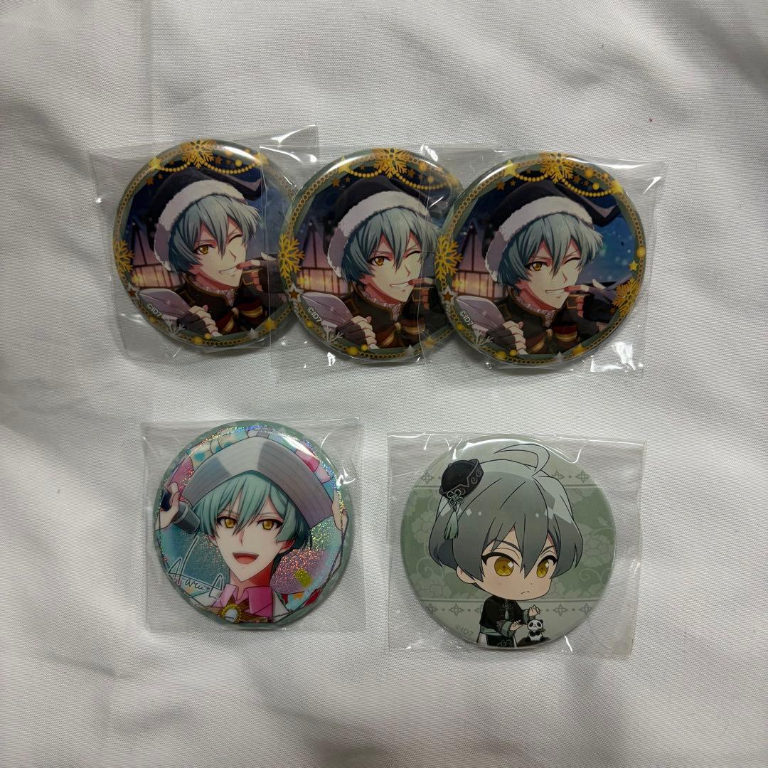 亥清悠 おまんじゅう アクスタ 缶バッチ