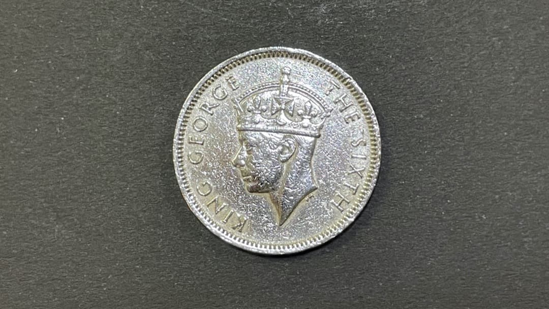 香港ドル1951年発行骨董硬貨(THE SIXTH KING E)