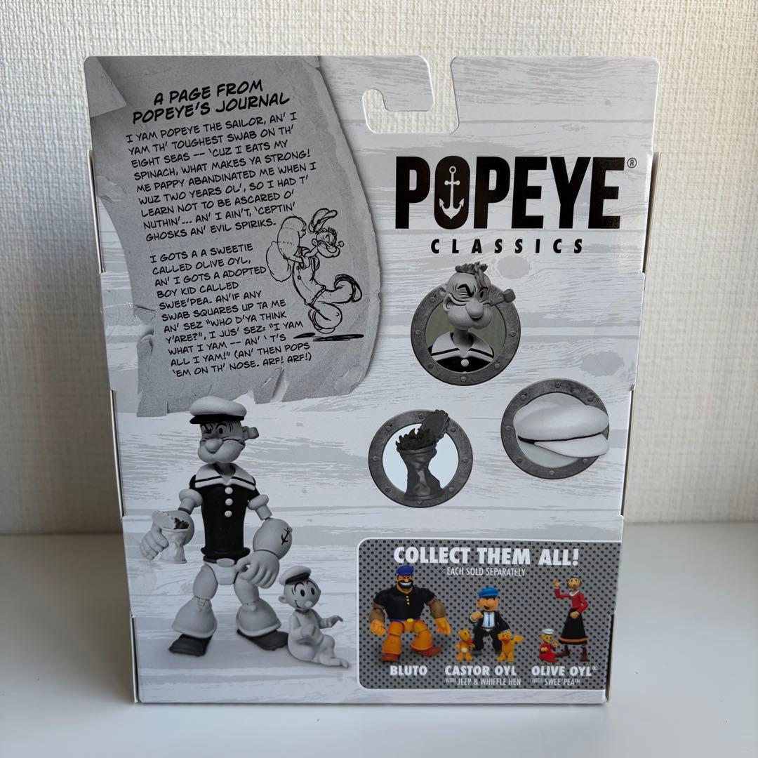 Popeye Classics BBTS Exclusive フィギュア