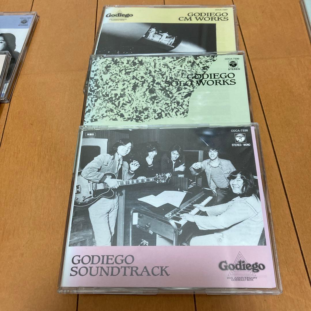 ミュージシャン Godiego 15th Anniversary Box