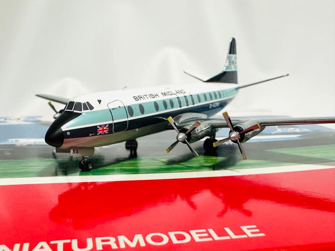航空機・ヘリコプター Herpa 1/200 Vickers Viscount 800
