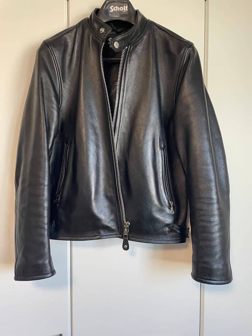 ショット　シングルライダース　70’S SINGLE RIDERS ブラック　M