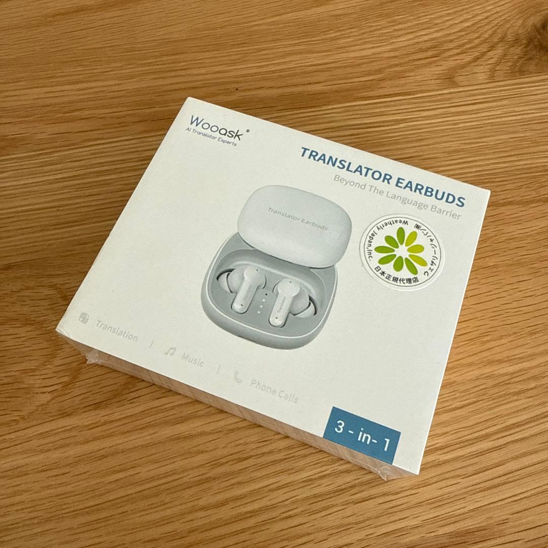 新品未開封品‼️Translator Earbuds M3 翻訳機能付きイヤフォン