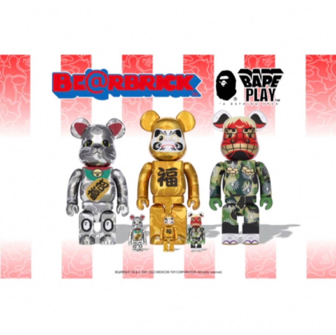 BE@RBRICK BAPE®︎2023 獅子舞1000%