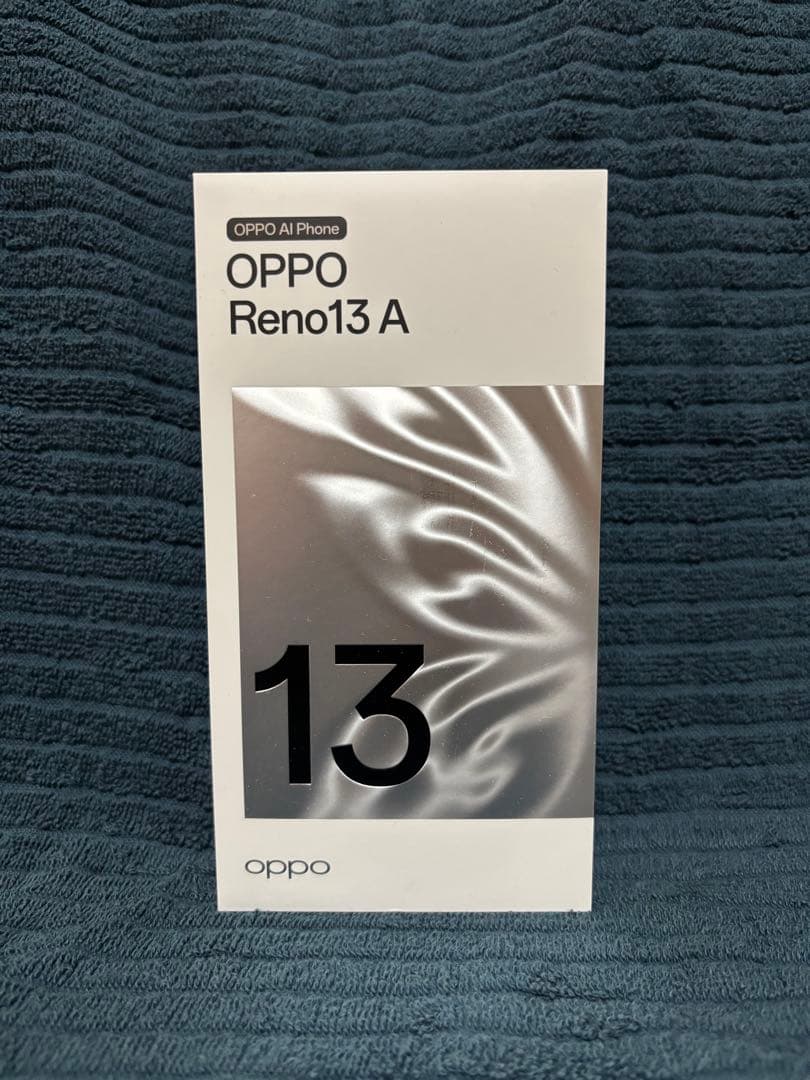 新品　OPPO RENO 13A 128GB 8GB アイスブルー　SIMフリー
