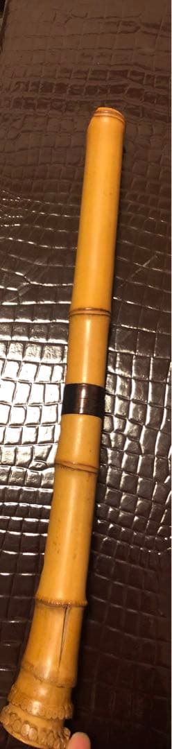 尺八　竹童銘　一尺六寸