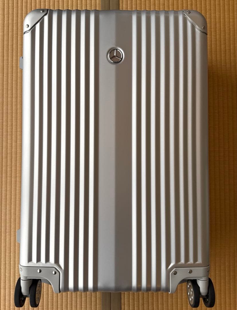 【美品/新品未使用】【非売品】メルセデスベンツ　アルミスーツケース