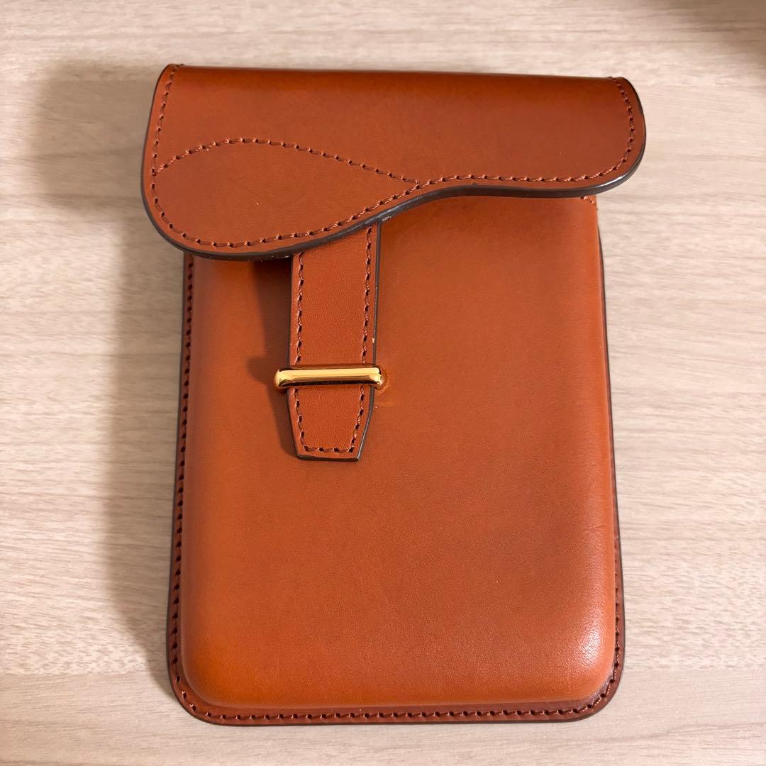 【美品！】パイロット×ソメス 限定 サドルデザイン ペンシース 5本差しブラウン