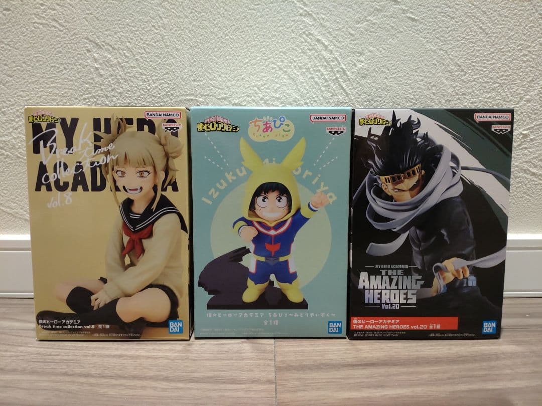 新品未開封フィギュア　トガヒミコBreak　ちあぴこ緑谷出久　相澤アメイジング