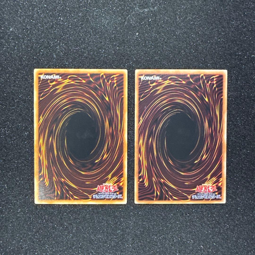 【五つ目】遊戯王 青眼の白龍 真紅眼の黒竜 ホロ ２枚セット