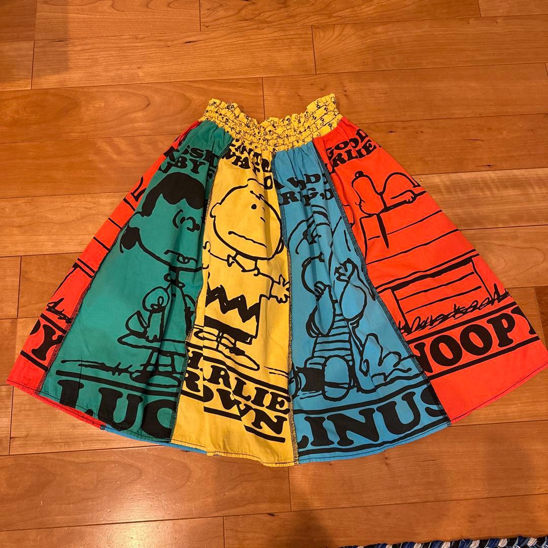 ブーフーウー✖️スヌーピーのスカート