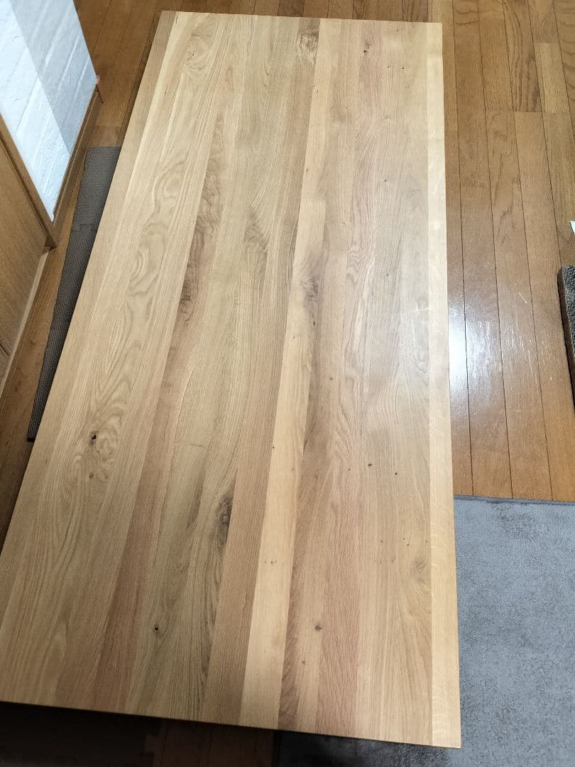 MUJI（無印良品）高級 オークダイニングテーブル 180cm 引き出し付き！