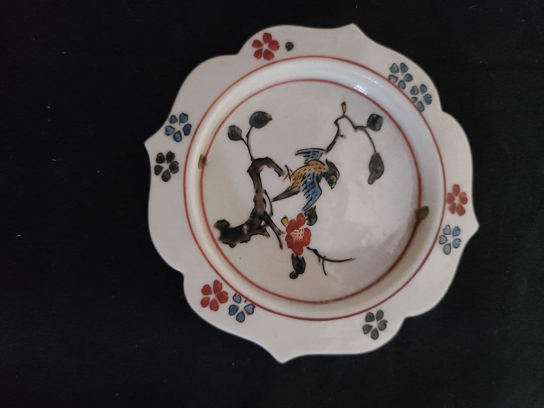 九谷焼初代須田菁華造 襖の引手