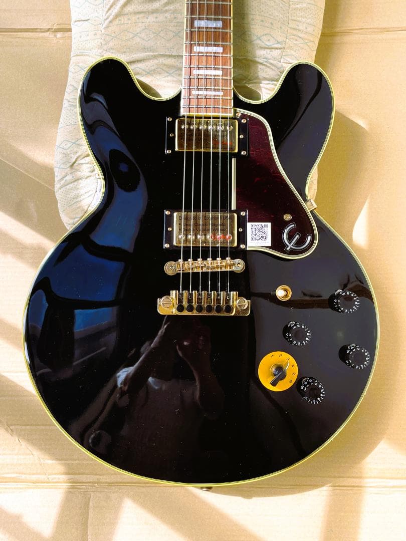 タ*ケ様 【超美品】Epiphone BB.King Lucille Ebony