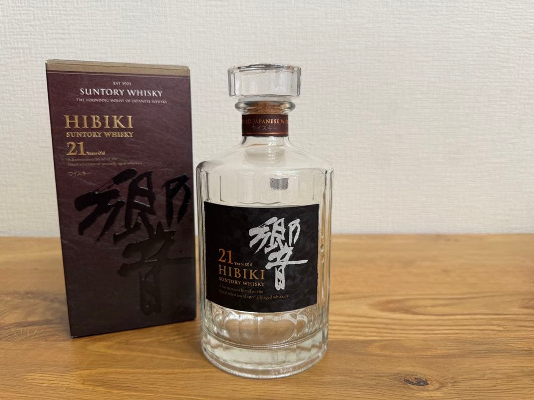 最終値下げ【 響 】21年/ウイスキー/空瓶4本セット