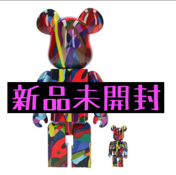 ⭐️未開封⭐️BE@RBRICK KAWS TENSION 100% & 400%