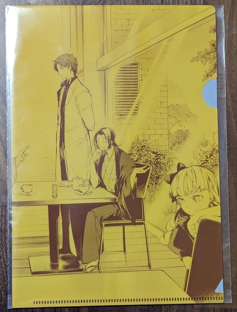 文豪ストレイドッグス　文京区　缶バッチ　クリアファイル