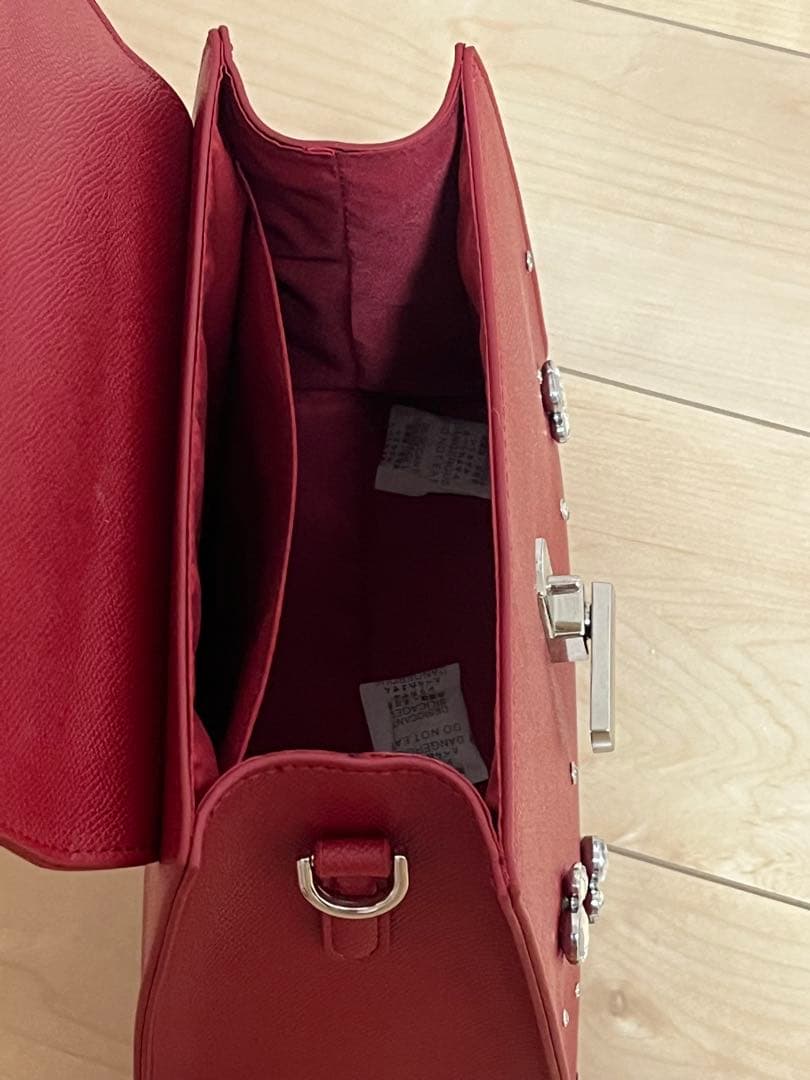 ゆ*様 ジルスチュアート　ランダムビジューファーハンドルバッグ