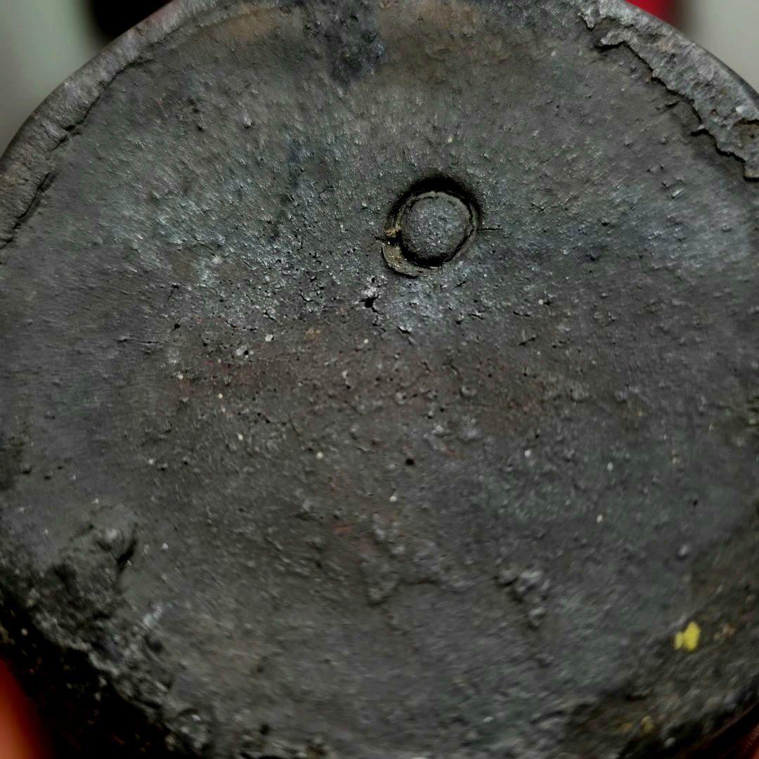 備前焼　伊勢崎 陽山　岡山県重要無形文化財保持者　花生　花瓶