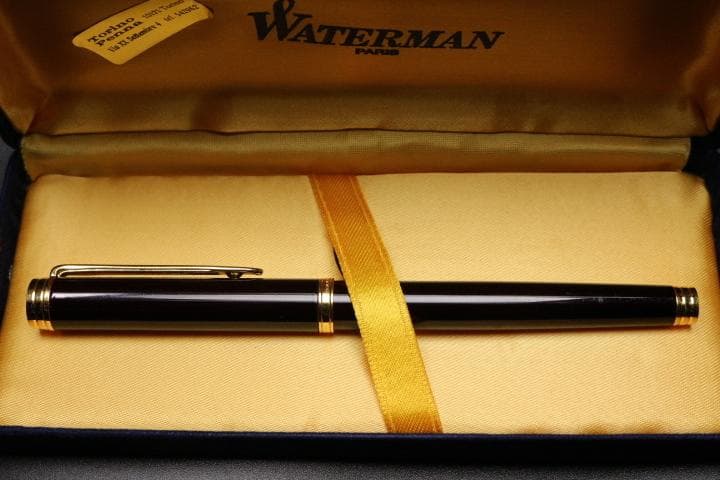 WATERMAN 万年筆 18K 750 フランス製 ウォーターマン 箱付き