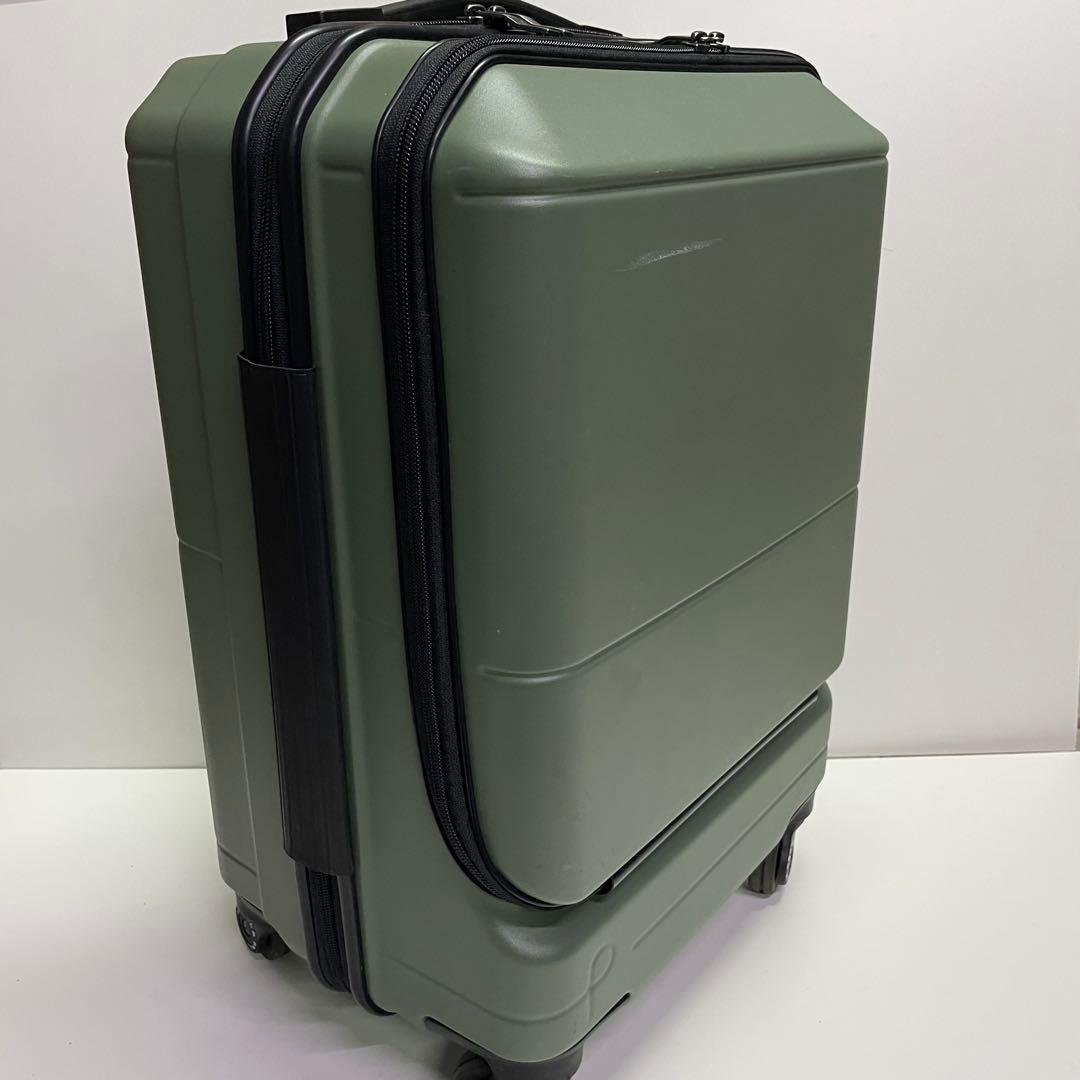 ○ PROTECA プロテカ　キャリーバッグ　ハード　グリーン系