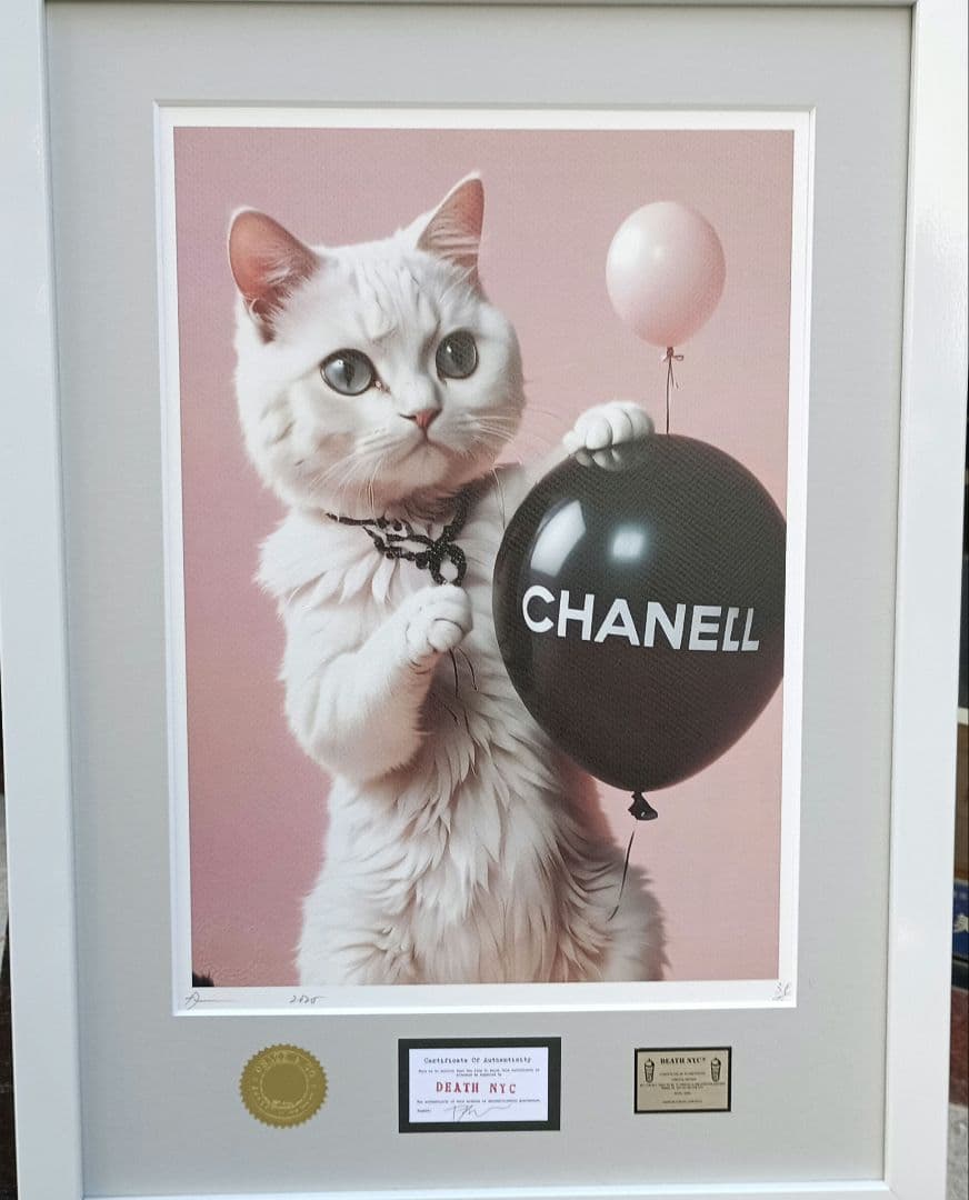 DEATH NYC ZV85 サイン、ナンバー、COAあり