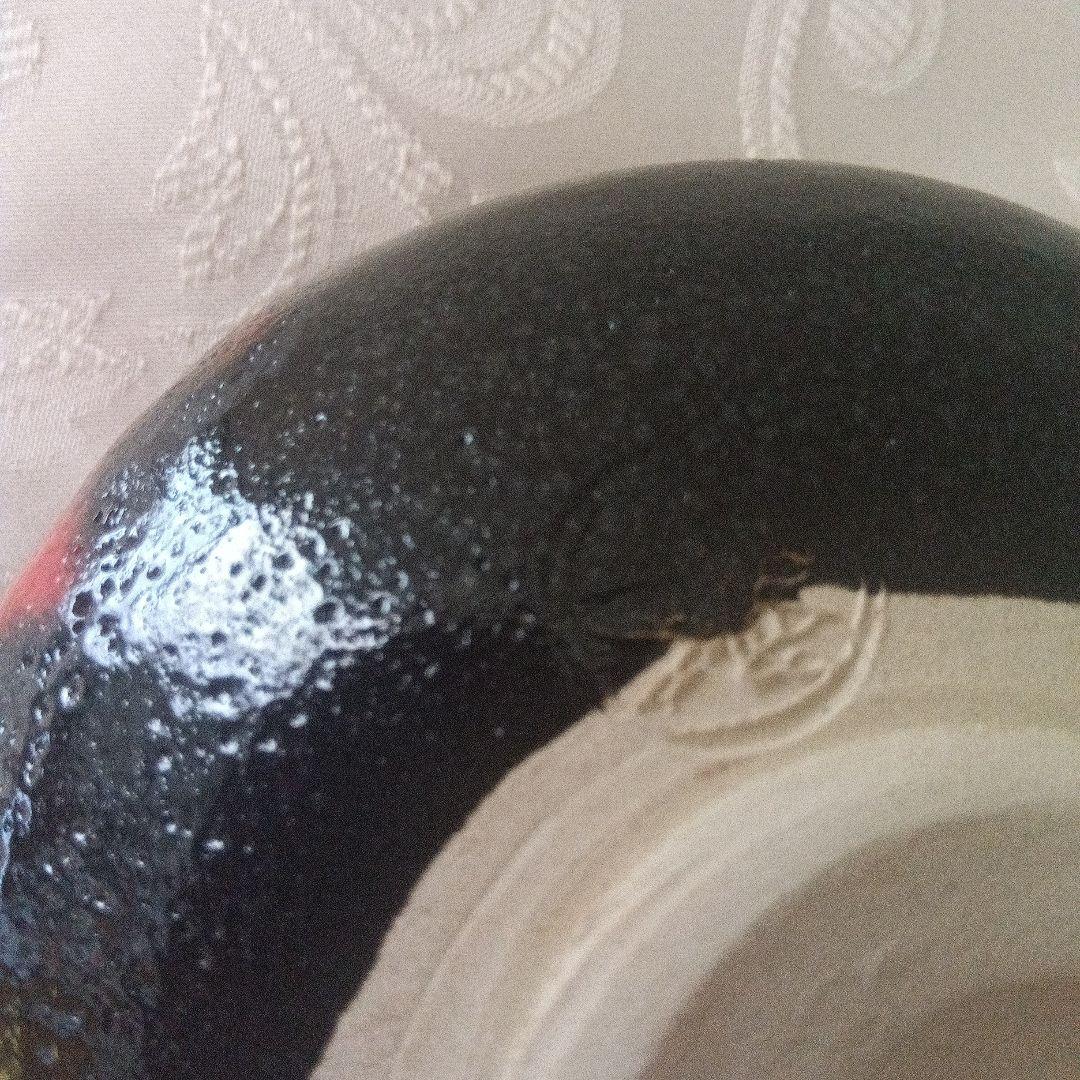 楽七造り　黒楽茶碗　在銘　茶道具　美品