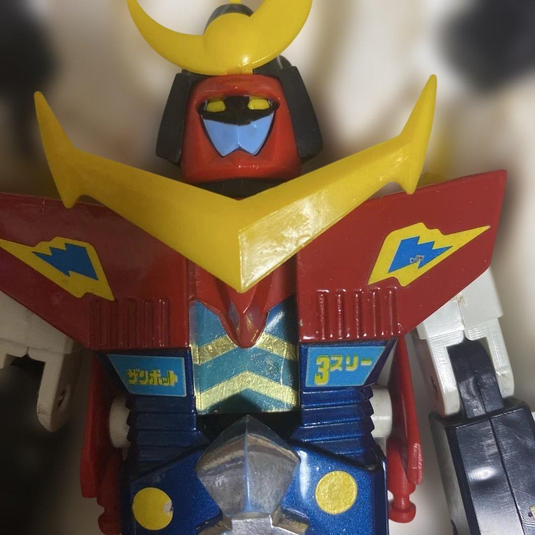 当時物　無敵超人 ザンボット3 ダイカスト 昭和 レトロ