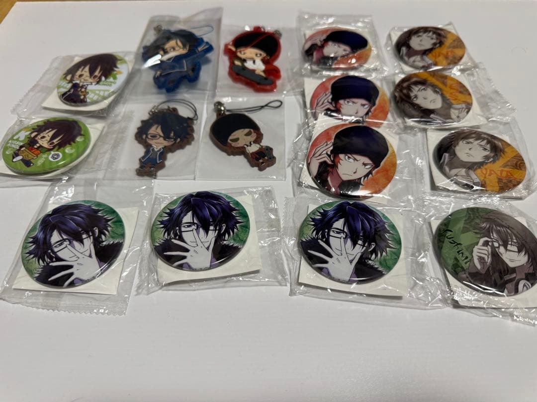 K 伏見猿比古　八田美咲　缶バッジ　MissingKINGS アニカプまとめ売り