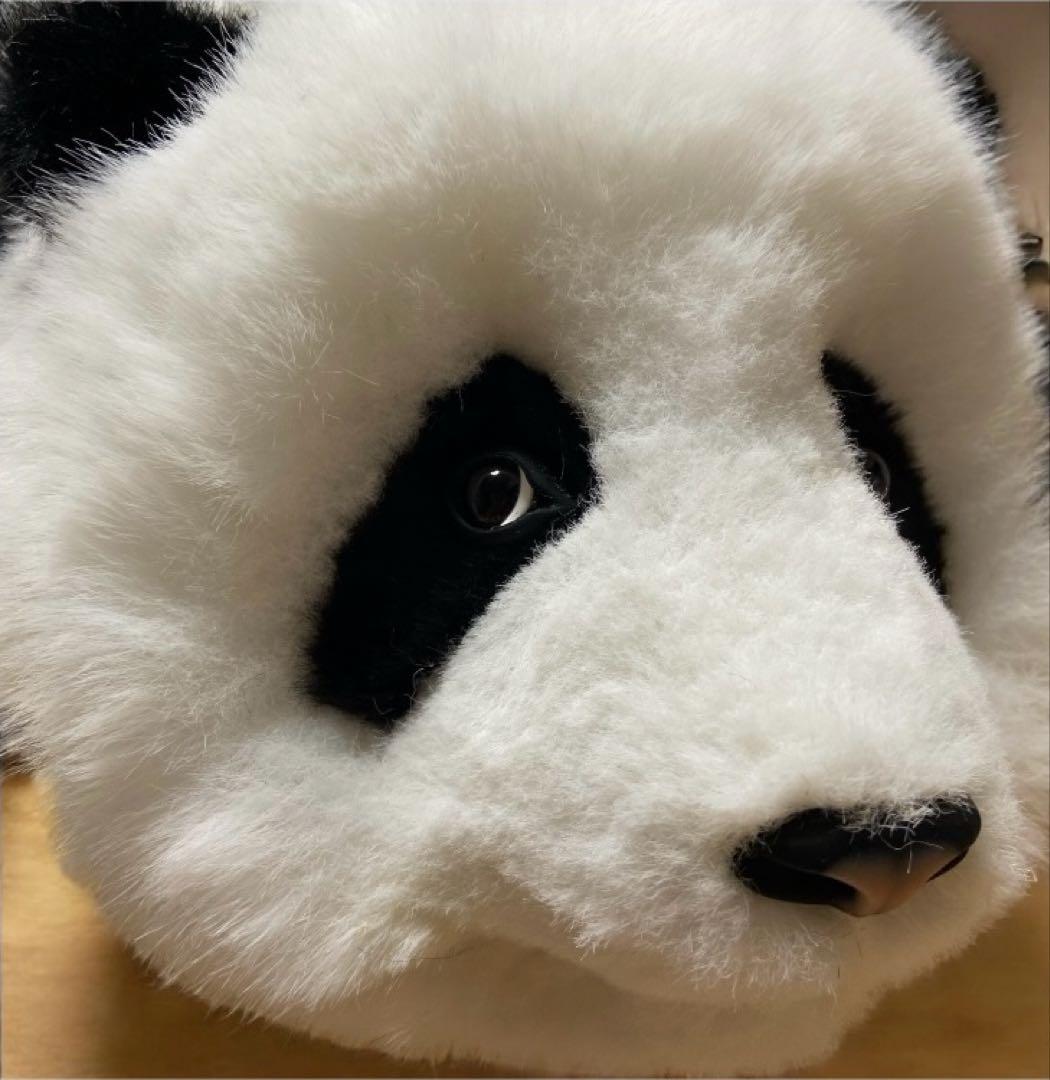 Chongker パンダ ぬいぐるみ 本物そっくり 加重 大熊猫 手作り リアル