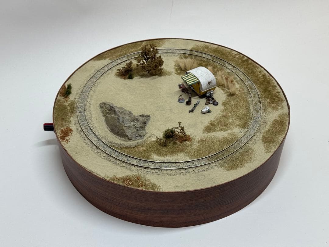 K*T様 「町外れのソロキャンパー」ジオラマ