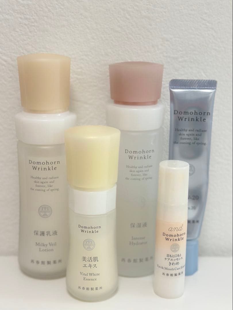 Domohorn Wrinkle 化粧水・乳液・美容液・ クリーム　5点セット