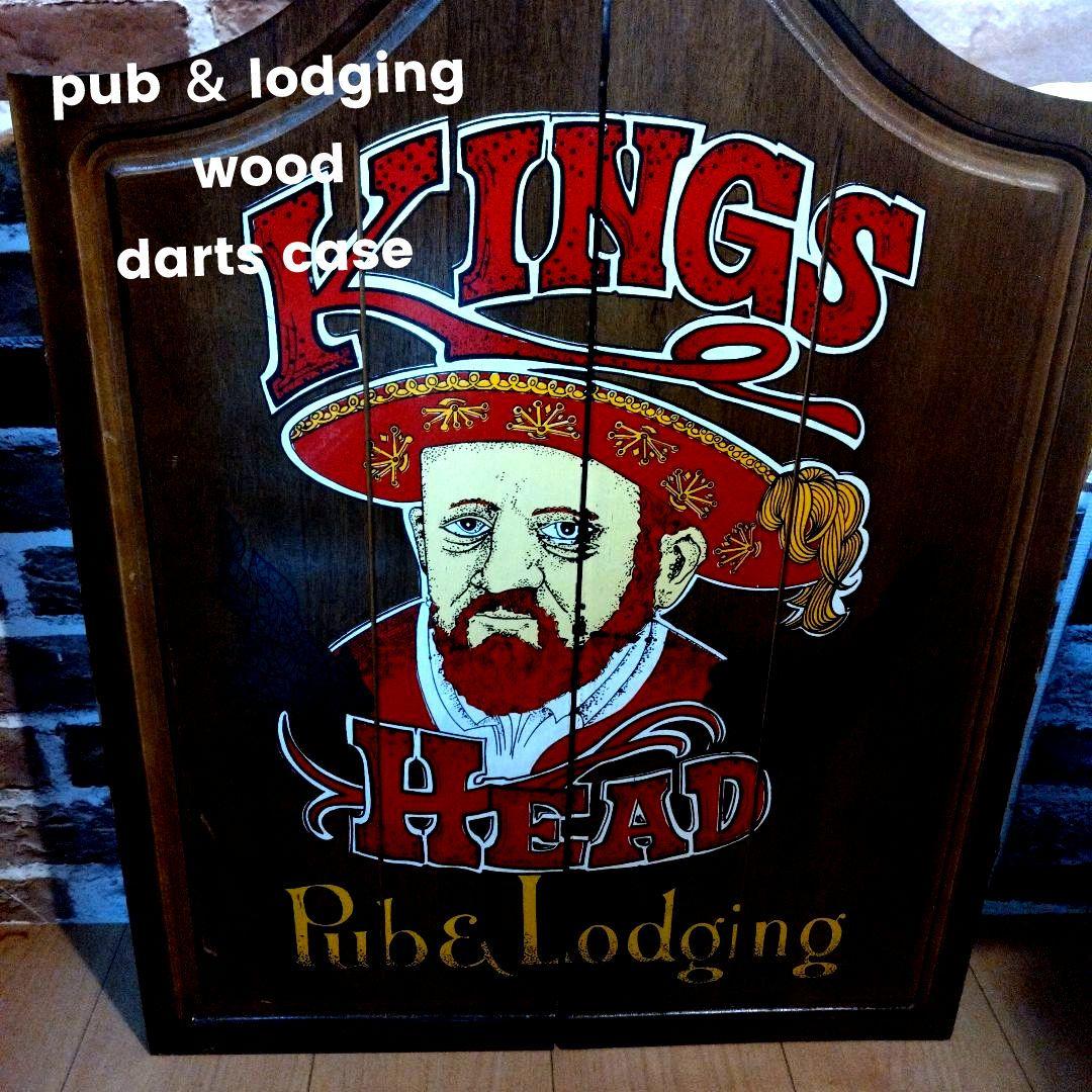 pub ＆ lodging wood darts case