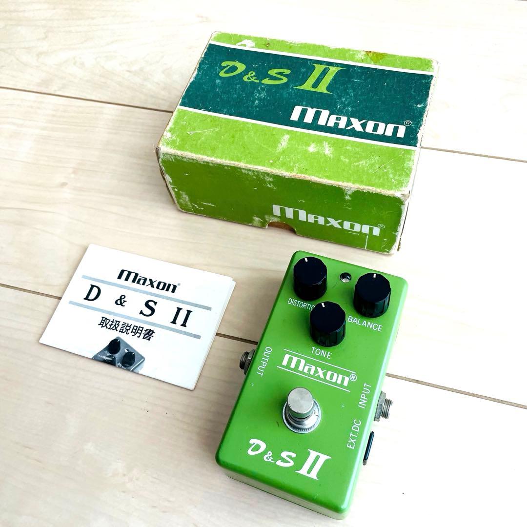 【希少】Maxon D&S Ⅱ エフェクター ジャパンビンテージ 日本製