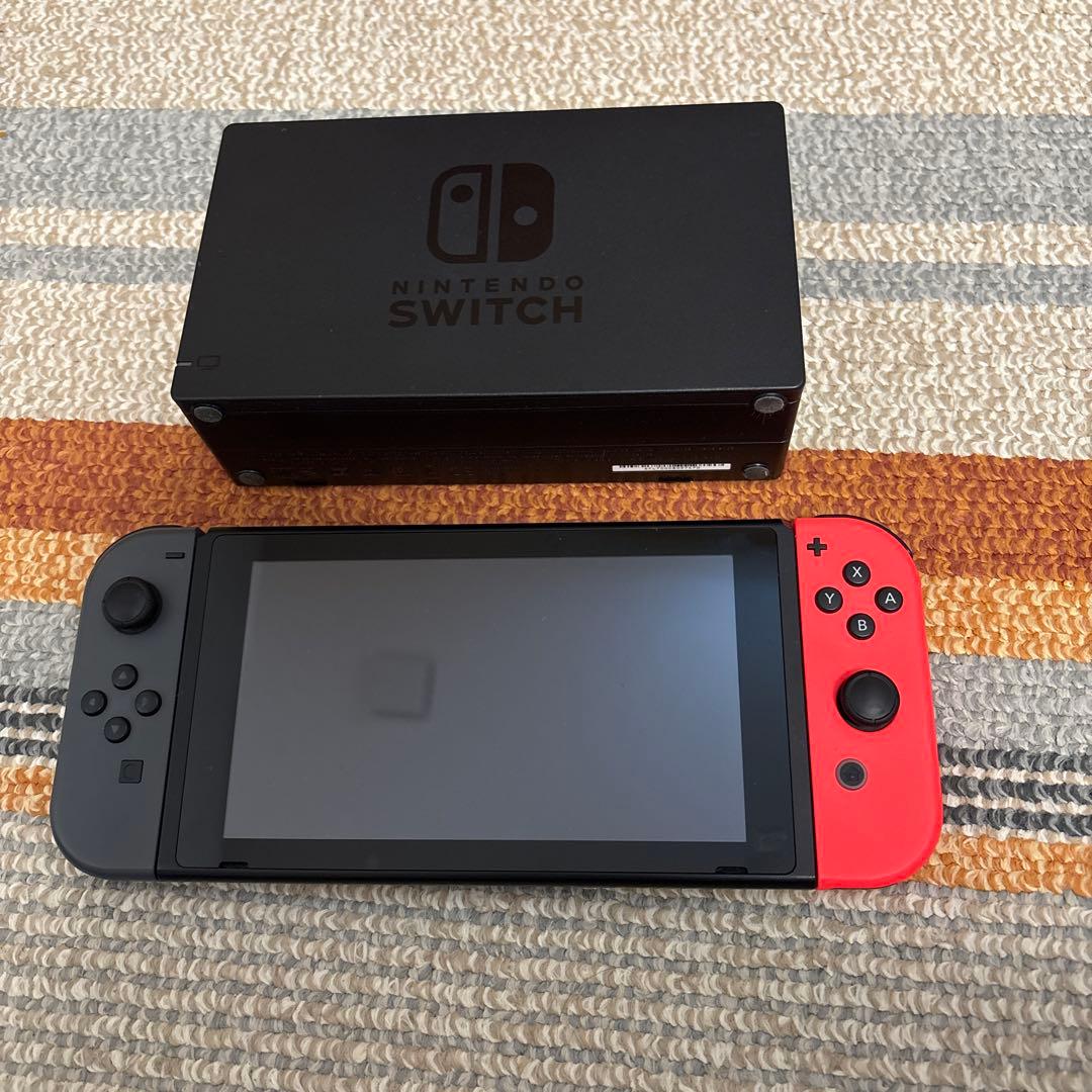 Nintendo Switch 本体 赤/黒 ACアダプター付き